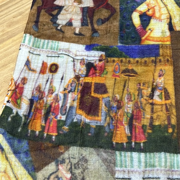 6 ft by 2 ft - Scarf 🧣/ Wrap - Multicolored - Picture 6 of 10